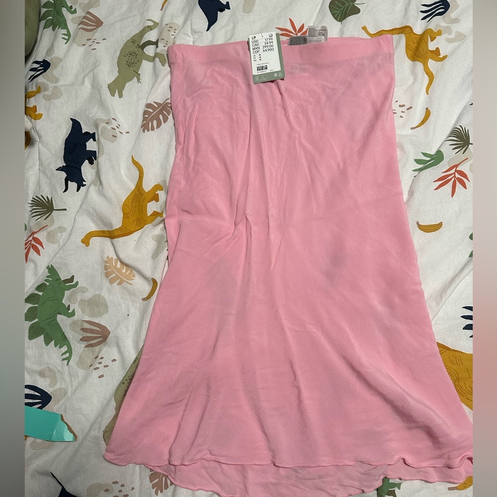 Pink skirt